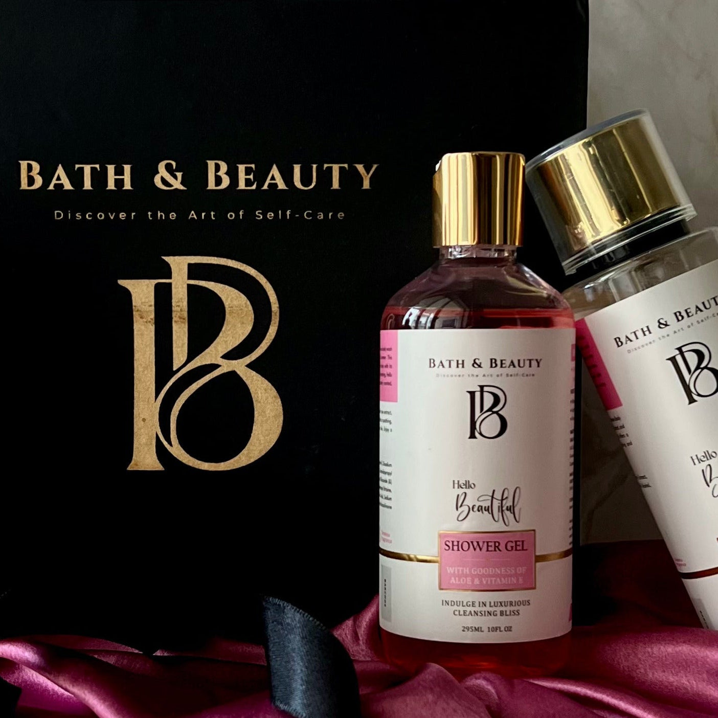 Hello Beautiful Gift Set (Body Mist + Lotion + Shower Gel)