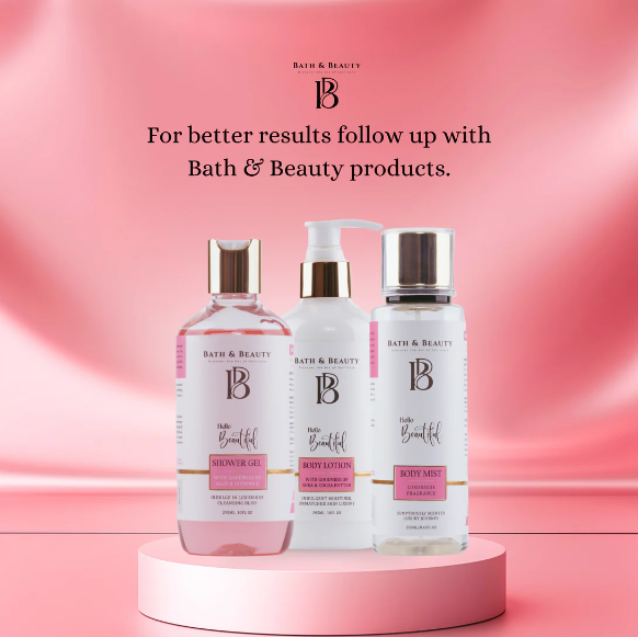 Hello Beautiful Gift Set (Body Mist + Lotion + Shower Gel)