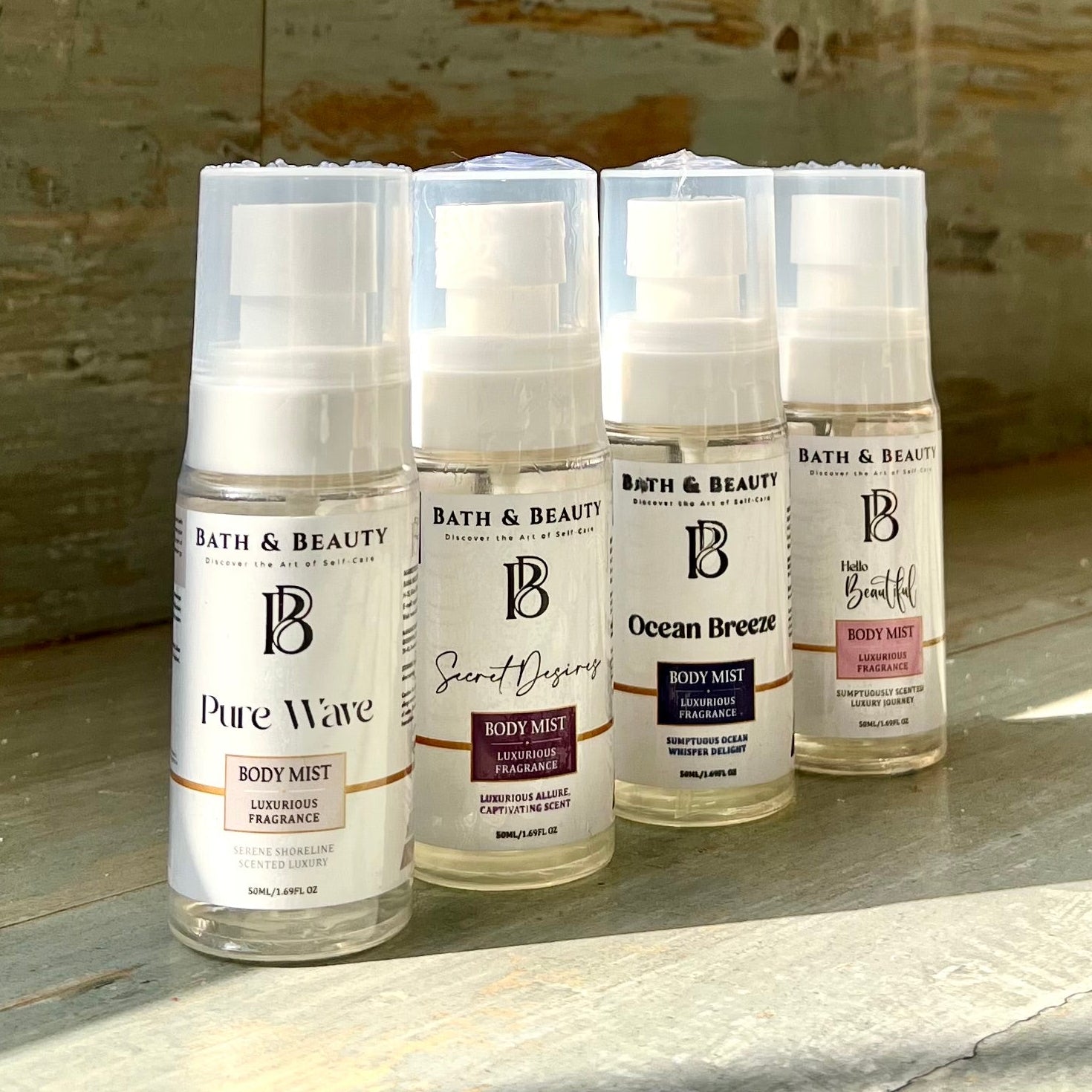 Body Mist Discovery Set: 50ml x 4