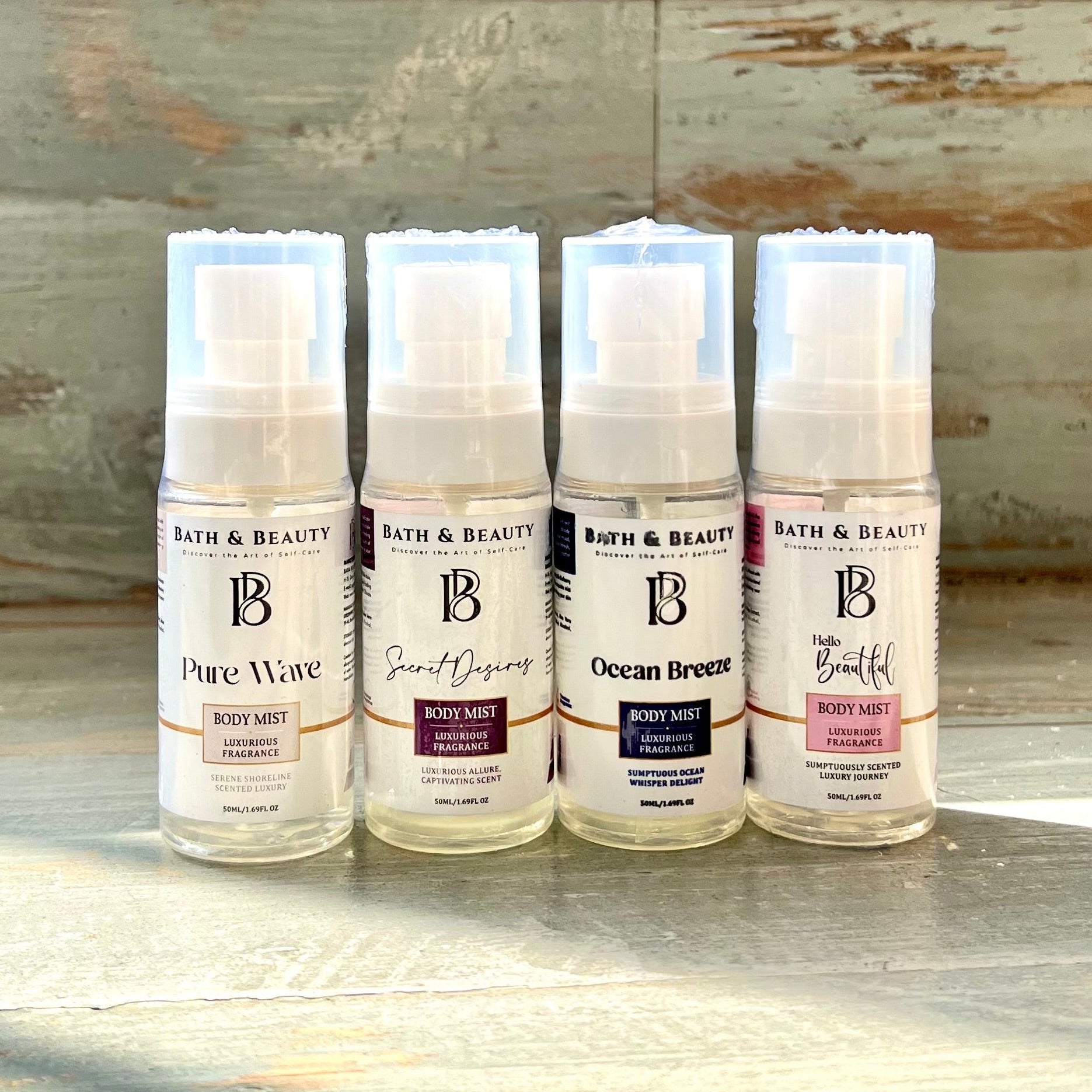 Body Mist Discovery Set: 50ml x 4